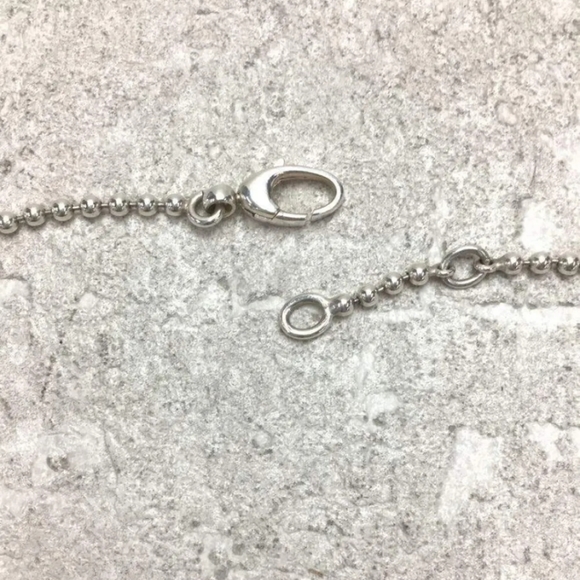 SALE on RARE! GUCCI DOUBLE HEART 💕 Necklace 925 Sterling Silver SO POPULAR!!!! - Picture 3 of 5